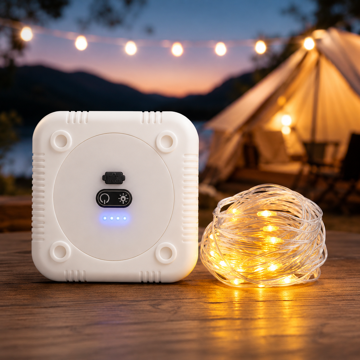 LED KAMPERSKO SVETLO I POWER BANK