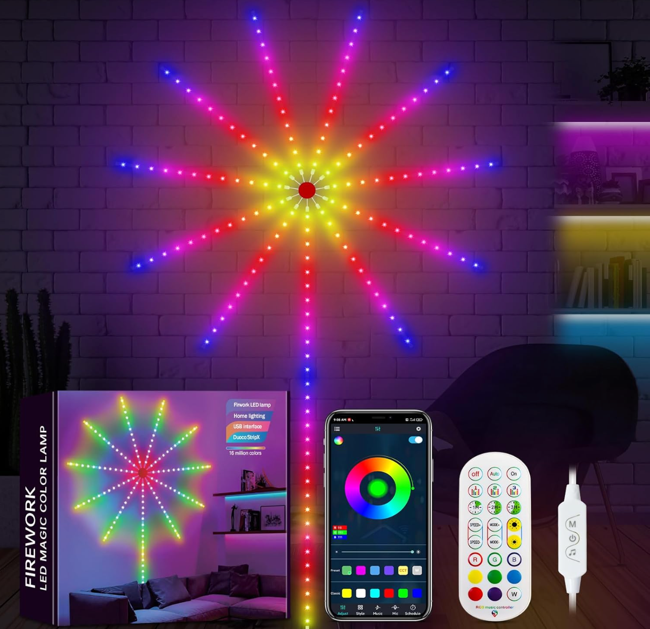 VATROMET RGB SVETLA